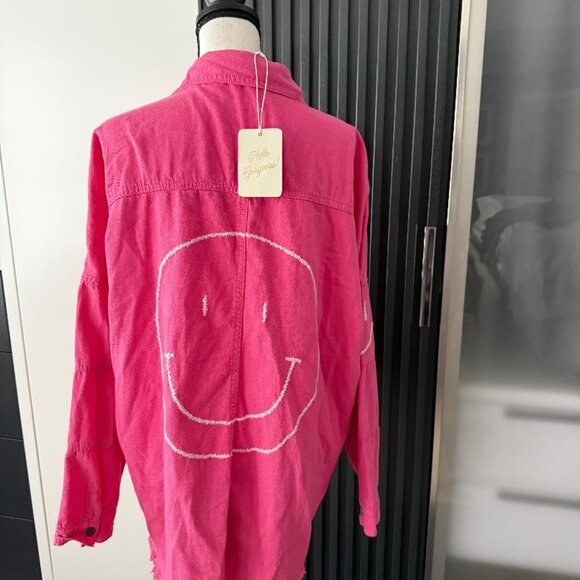 Elon- Dolly Jacket- Pink - Picture 3 of 5